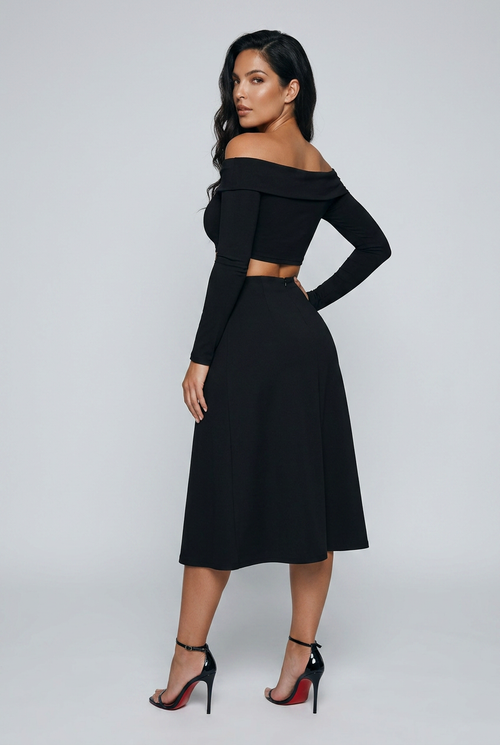 Bosse Basics Knit Maxi Skirt