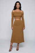 Bosse Basics Knit Maxi Skirt