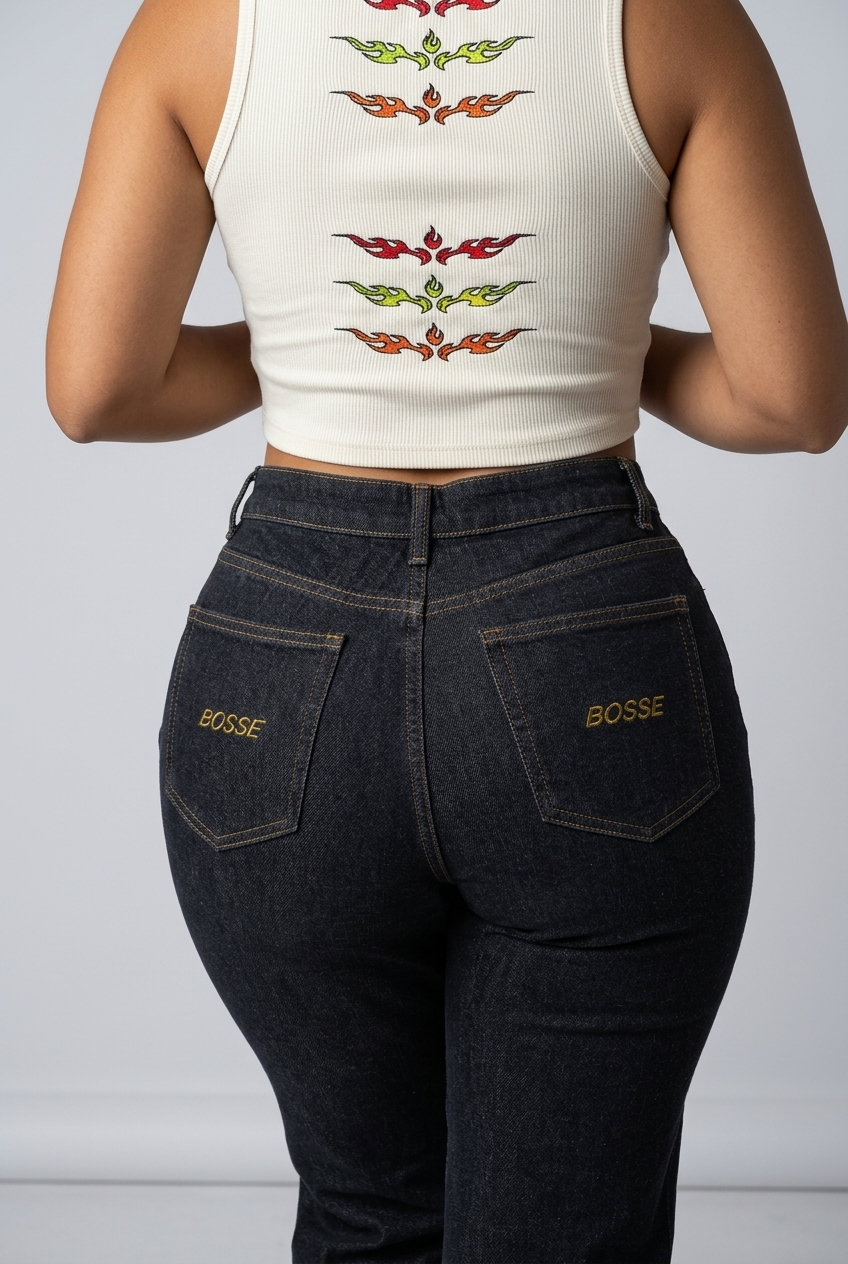 Bosse Flaming Hollow-Out Yoga Tank Top