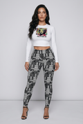 Bosse Monroe Long-sleeve Crop Top