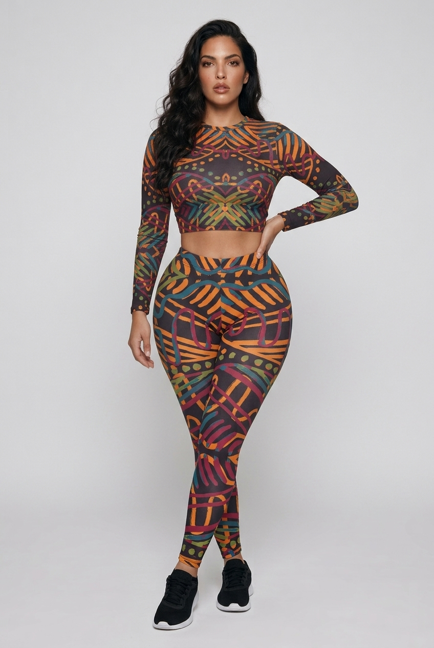 Bosse Abstract Premium Leggings