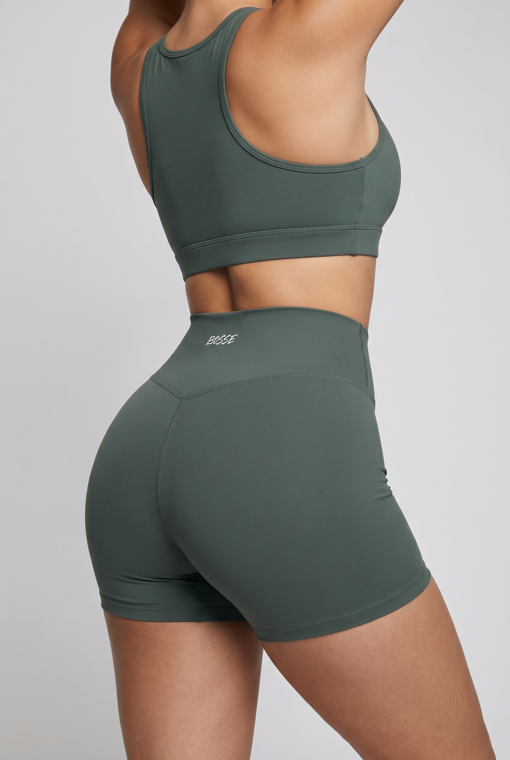 Bosse Signature High Rise Yoga Shorts