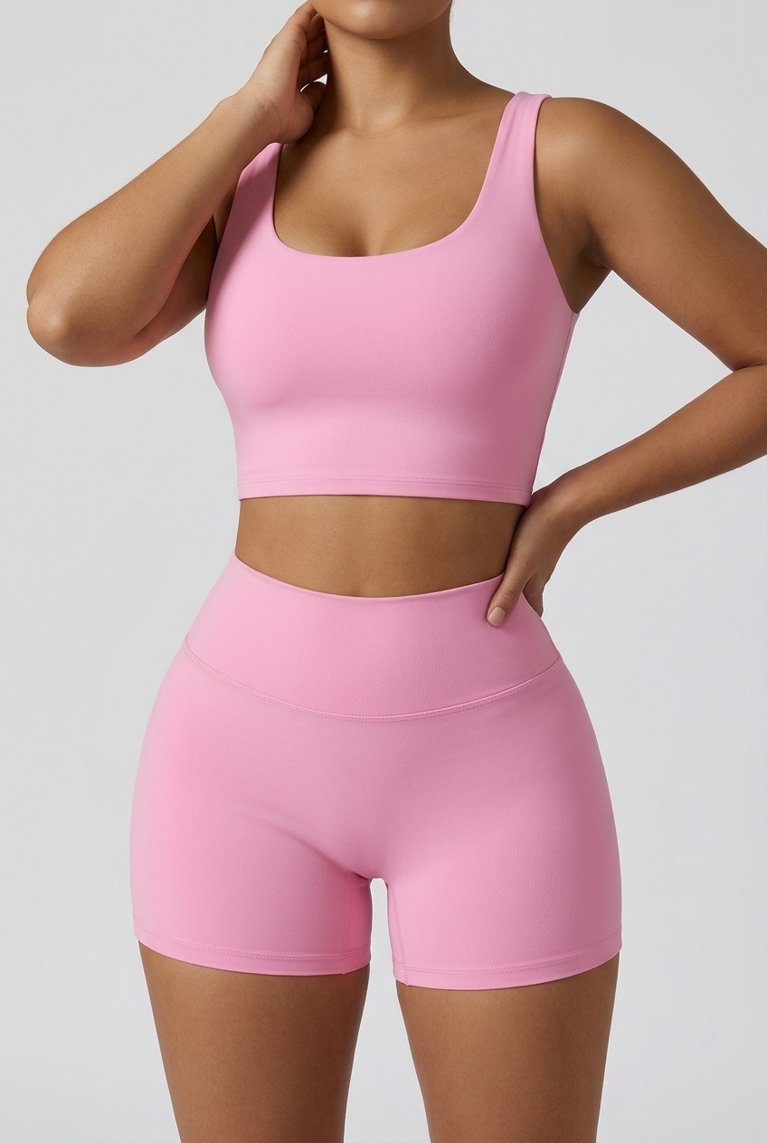 Bosse Signature High Rise Yoga Shorts