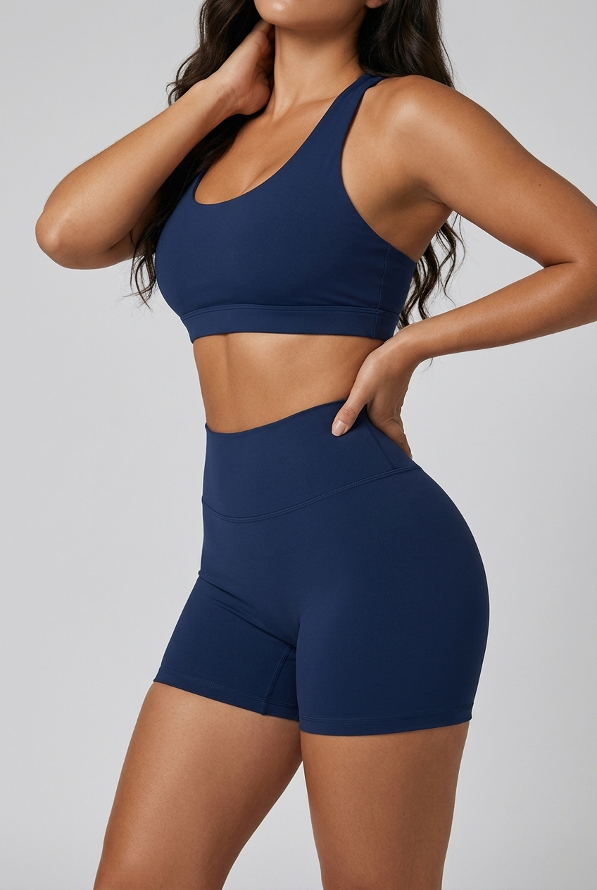 Bosse Signature High Rise Yoga Shorts