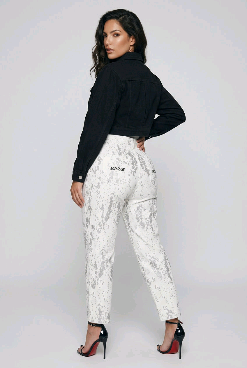 Bosse Signature Women’s Crop Denim Jacket
