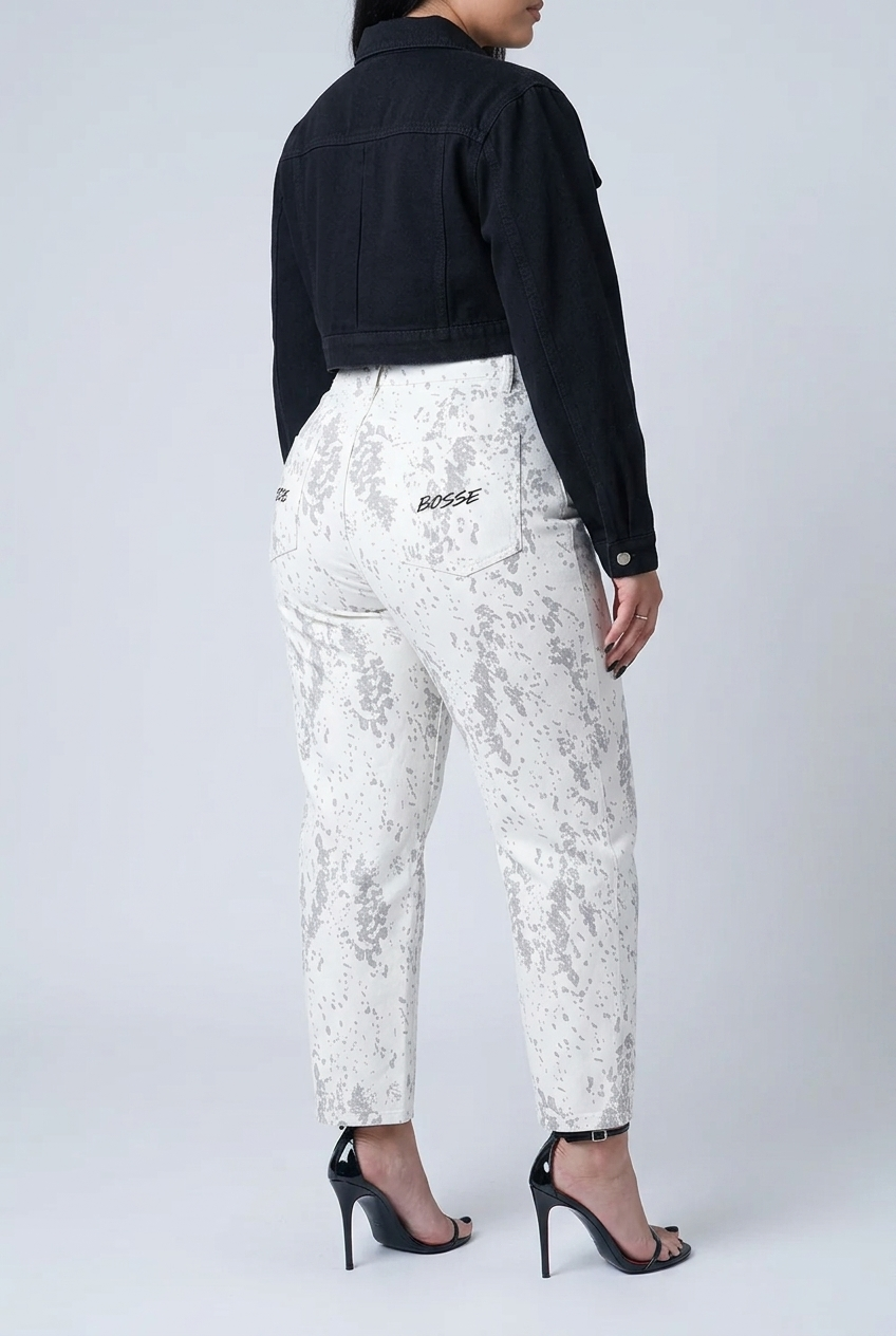 Bosse Signature Women’s Crop Denim Jacket