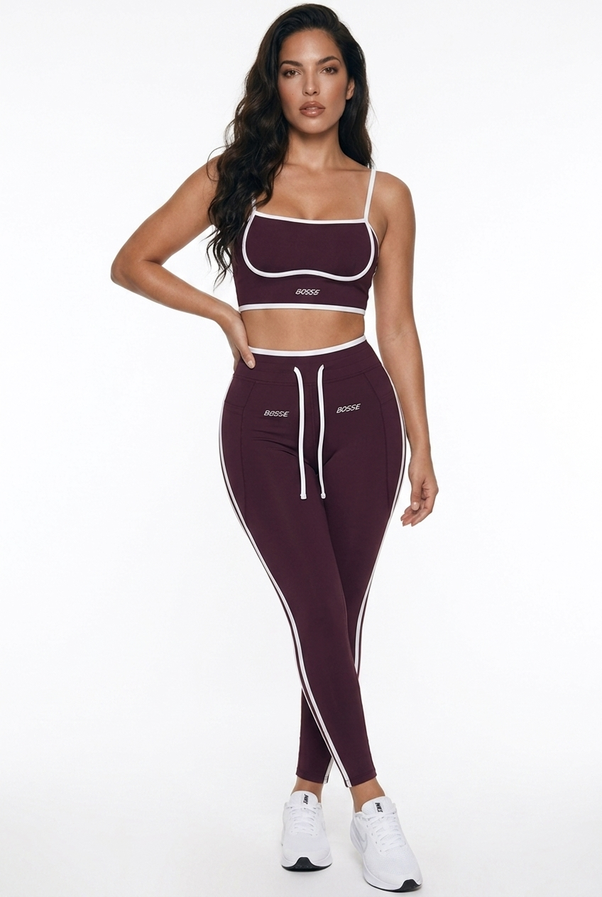 Bosse Fit Signature Color Block Yoga Leggings