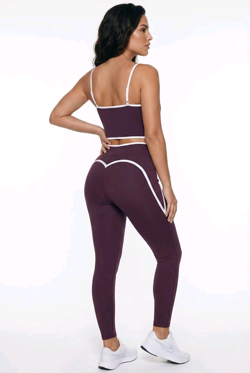 Bosse Fit Signature Color Block Yoga Leggings