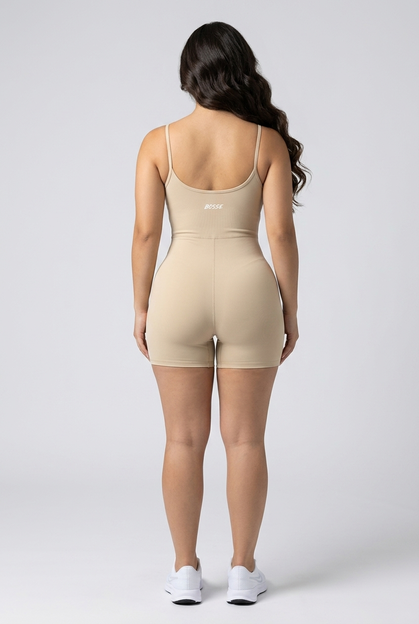 Bosse Fit Signature U-Neck Yoga Romper