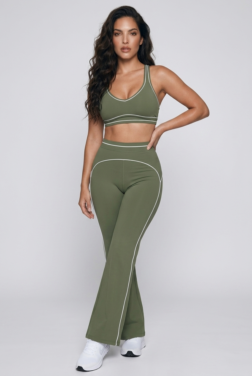 Bosse Fit Women’s High Rise Flared Yoga Pants