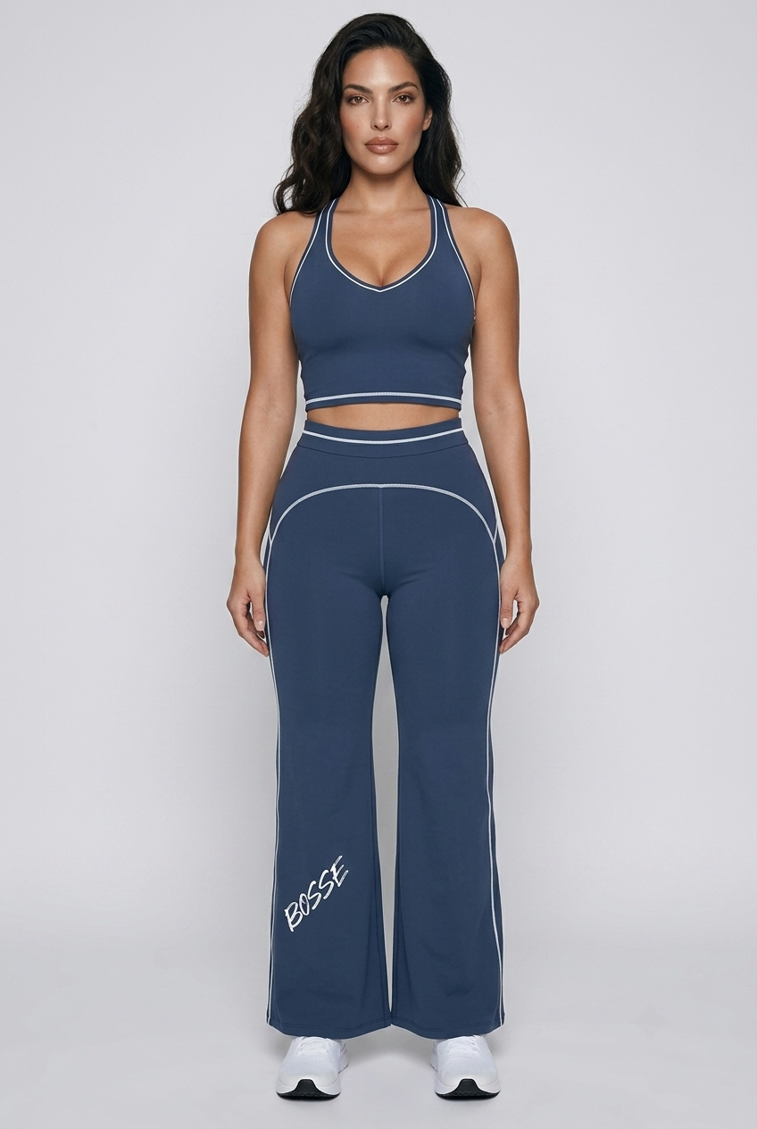 Bosse Fit Women’s High Rise Flared Yoga Pants