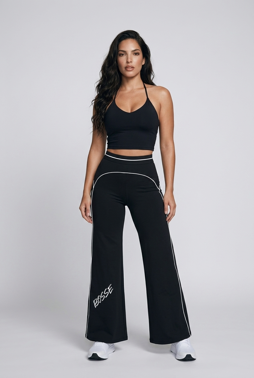 Bosse Fit Women’s High Rise Flared Yoga Pants