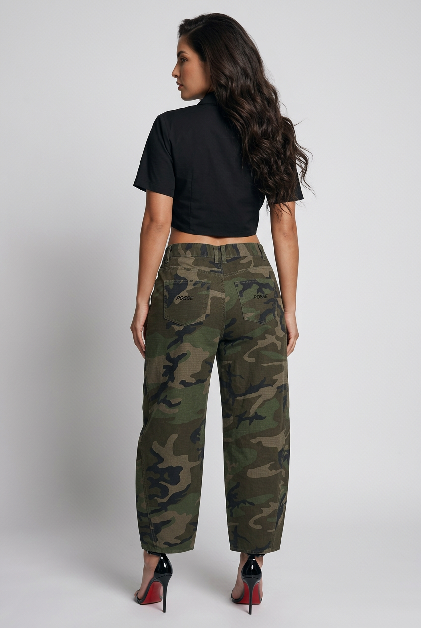 Bosse Signature Short Sleeve Crop Shirt