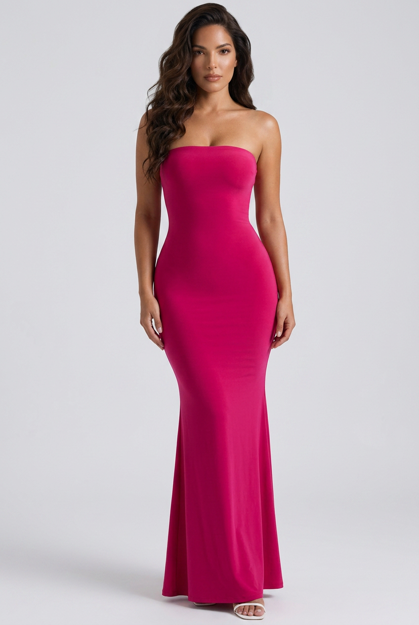 Tube Bodycon Maxi Dress