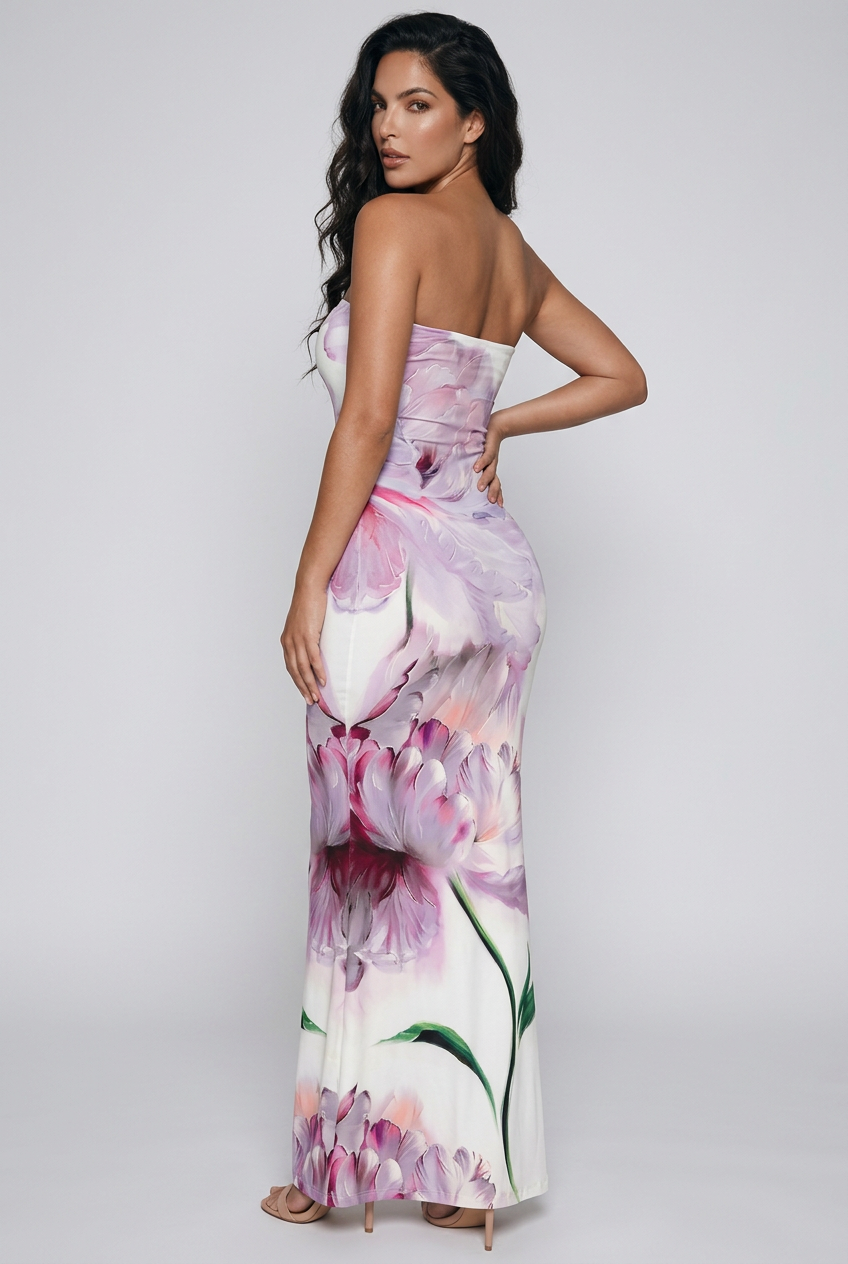 Tube Bodycon Maxi Dress