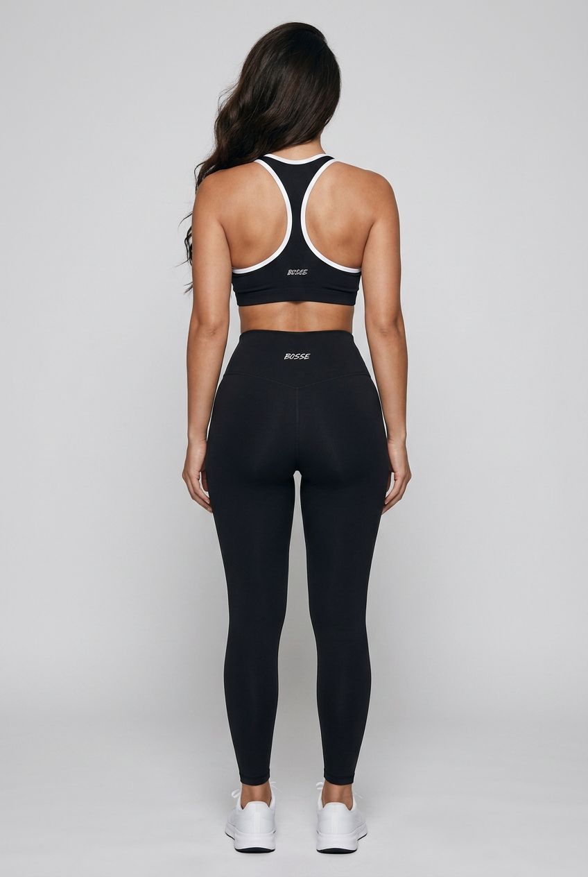 BOSSE Ryan Halter Yoga Sports Bra