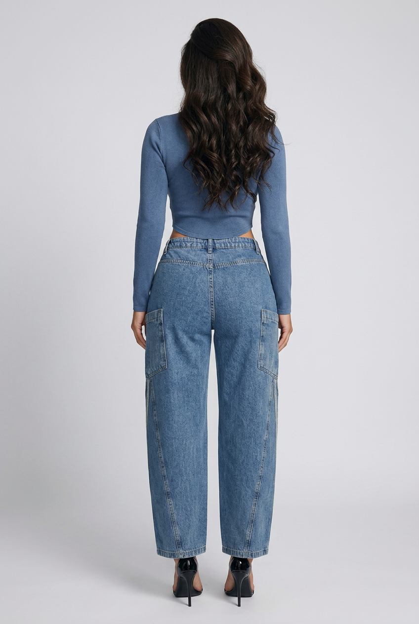 BOSSE Vintage Wash Crop T-Shirt