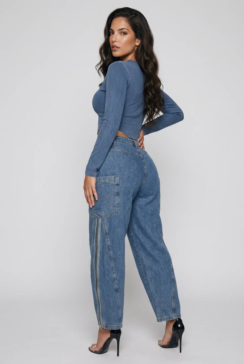 BOSSE Vintage Wash Crop T-Shirt