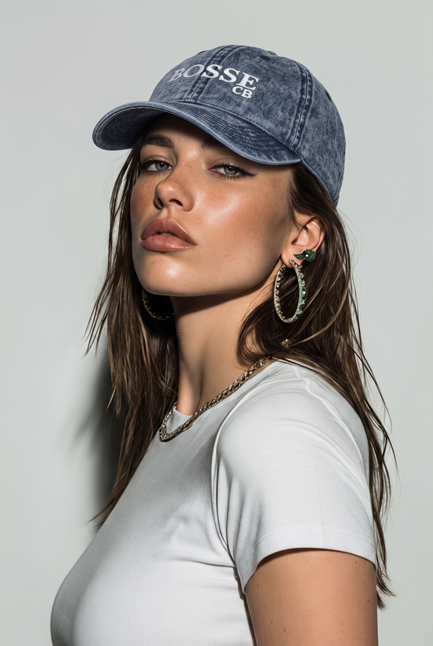 Bosse CB Blue Vintage Denim Cap