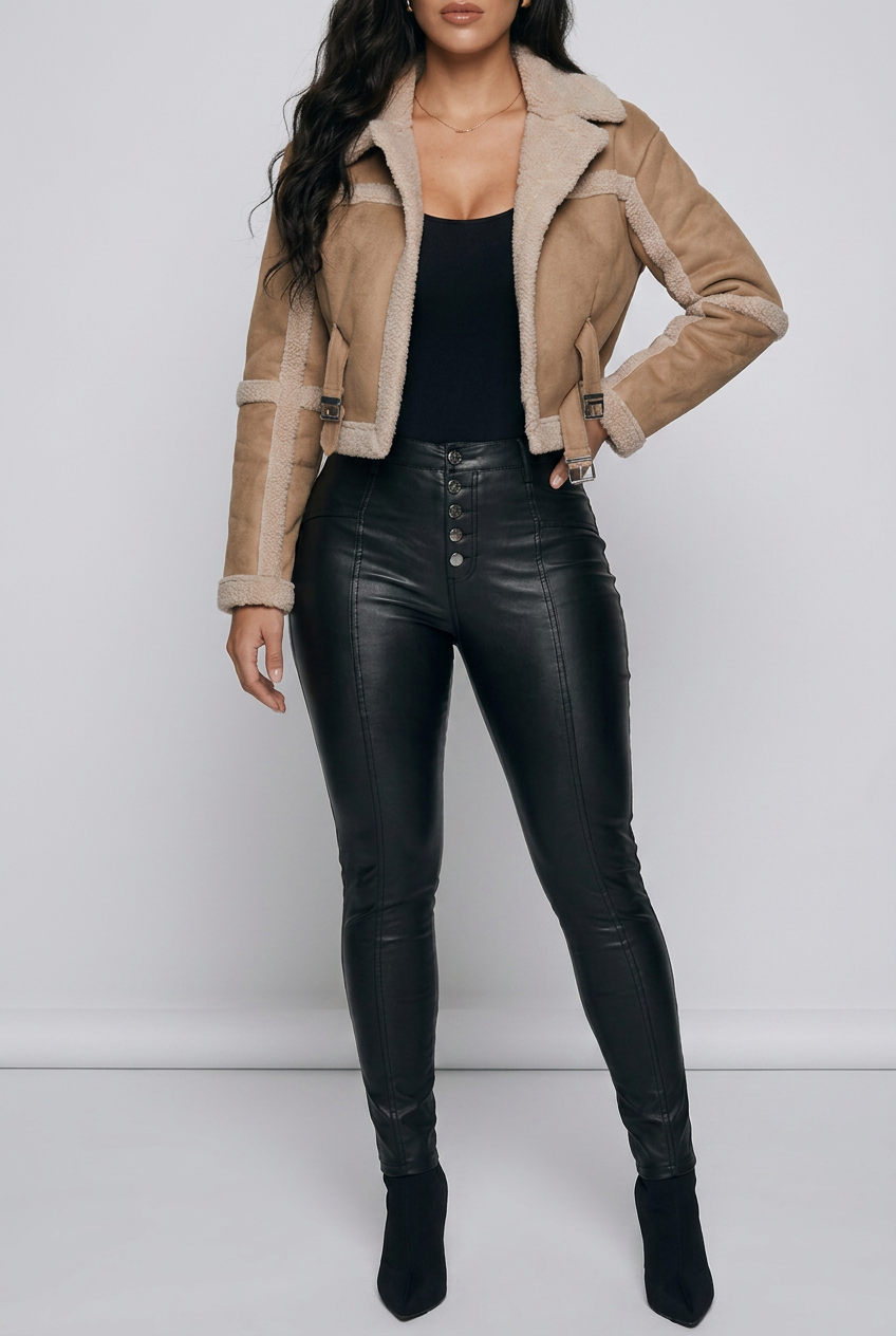 Camilla Collared Buckle Detail Jacket (3 Colors)