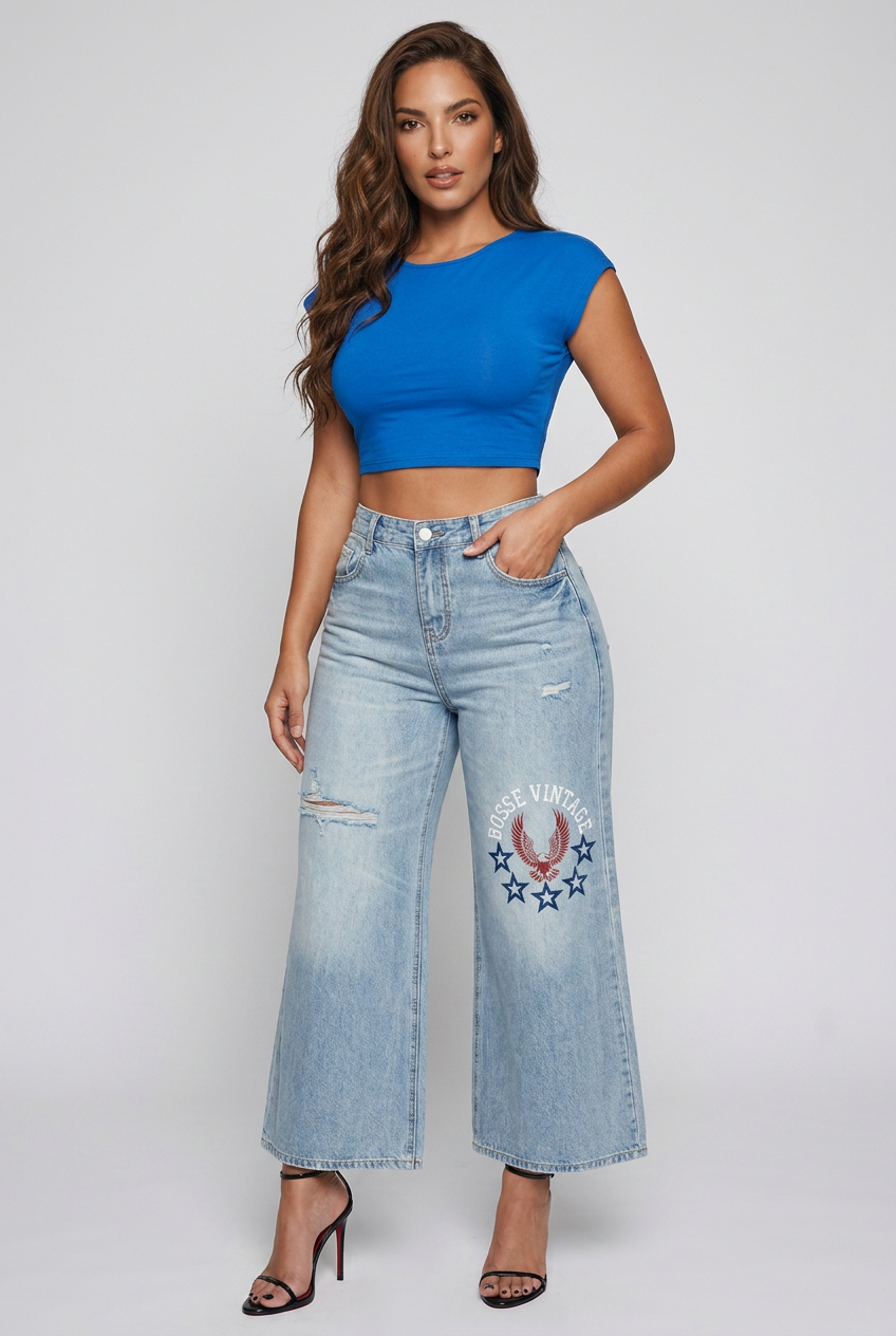 BOSSE Vintage Open-Back T-Shirt