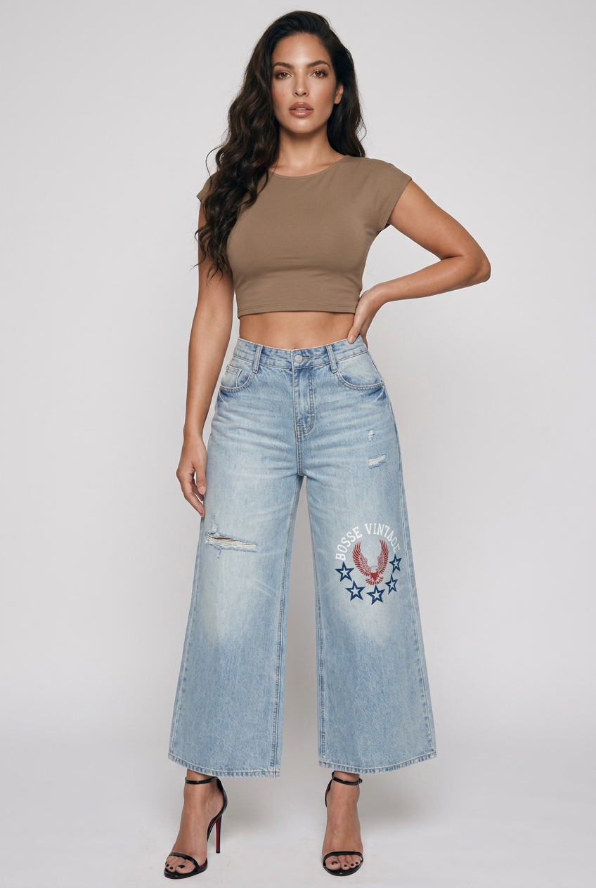 BOSSE Vintage Open-Back T-Shirt