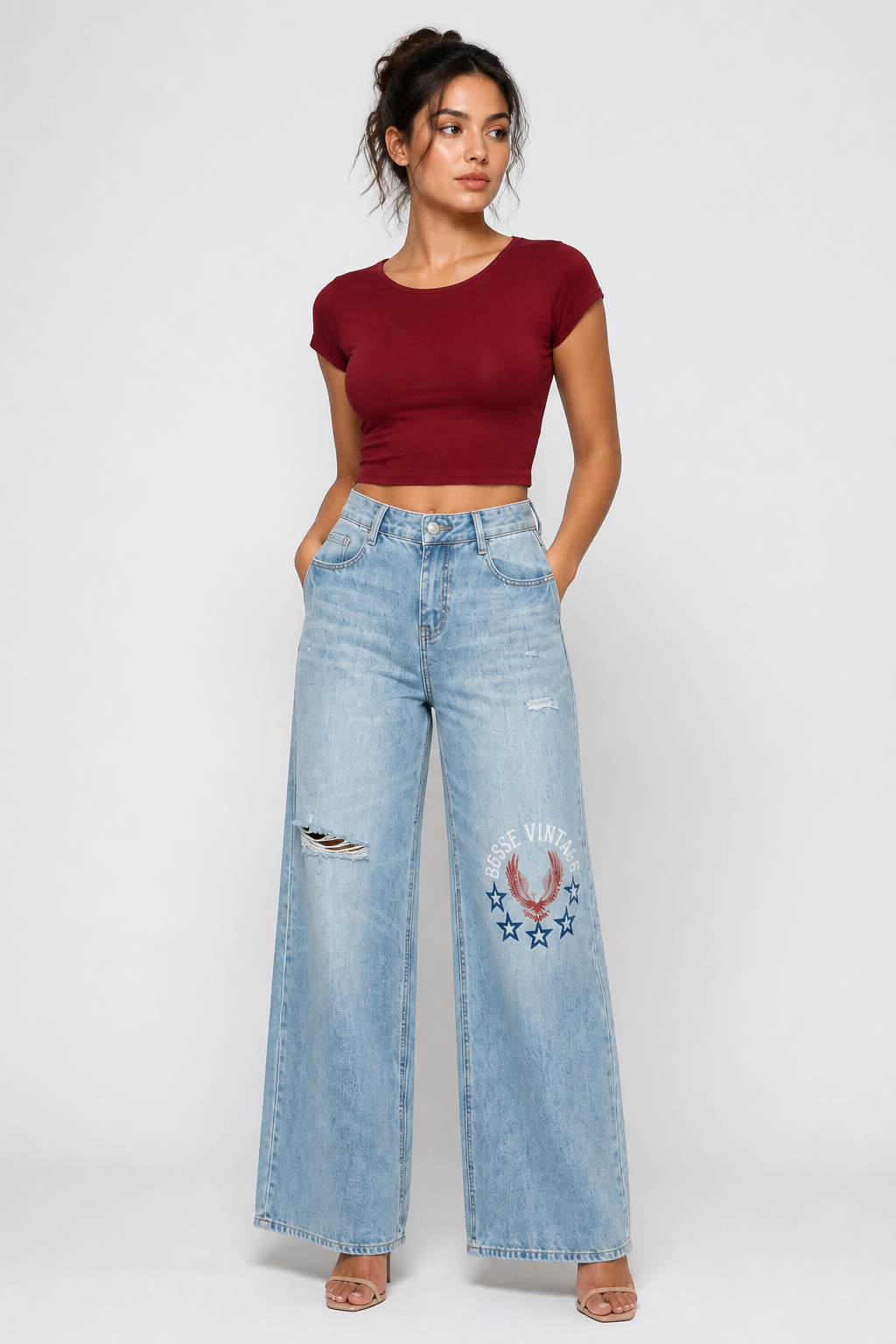 BOSSE Vintage Open-Back T-Shirt