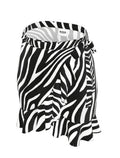 Zoey Wrap Mini Ruffle Flounce Skirt