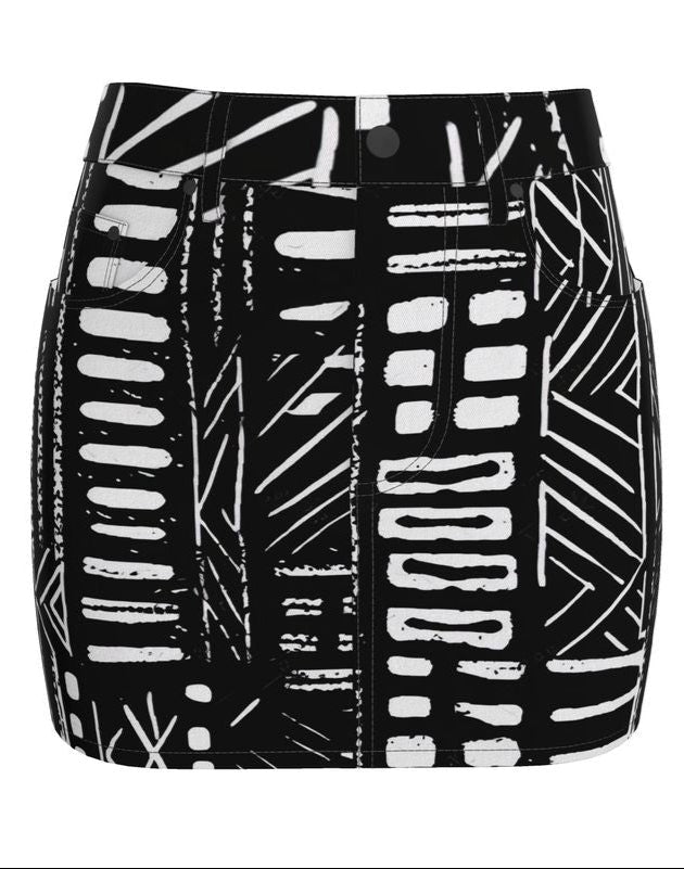 Bonita Denim Mini Skirt