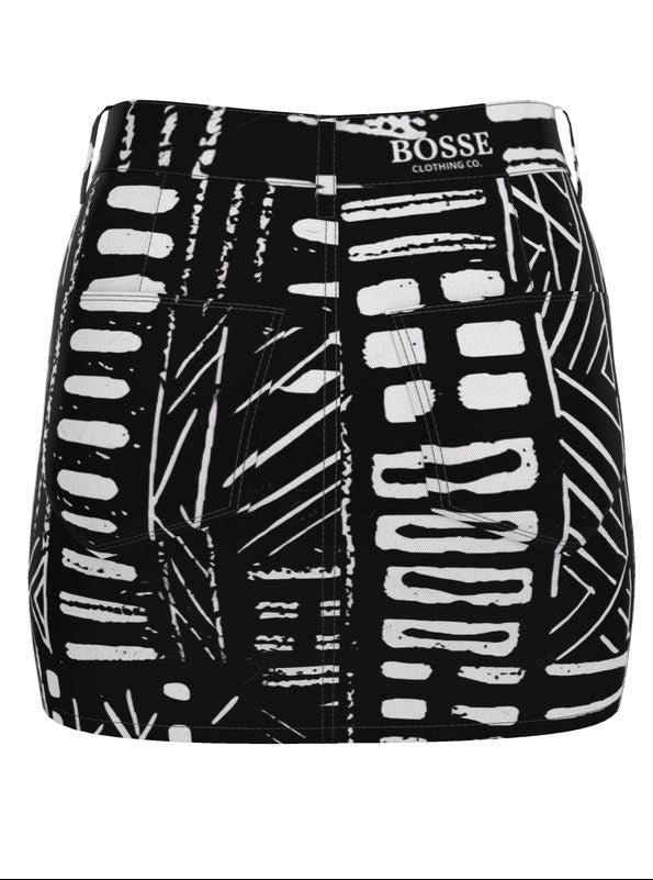 Bonita Denim Mini Skirt