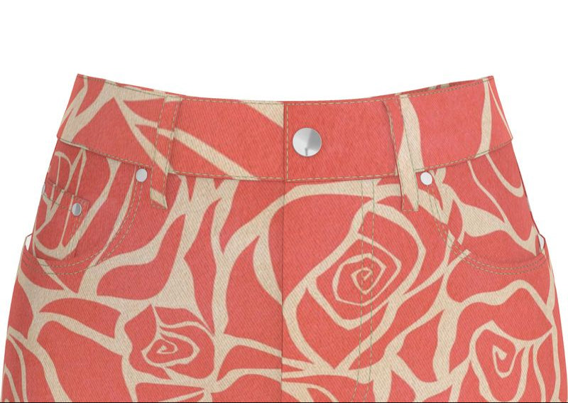 Rosalita Denim Midi Skirt