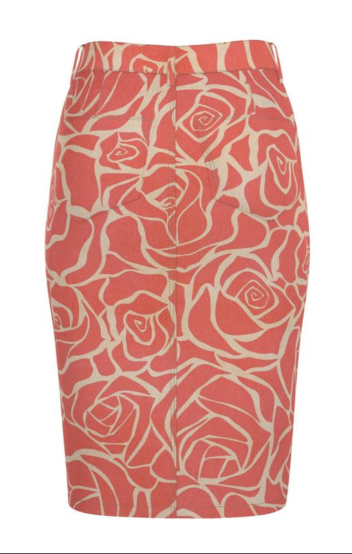 Rosalita Denim Midi Skirt