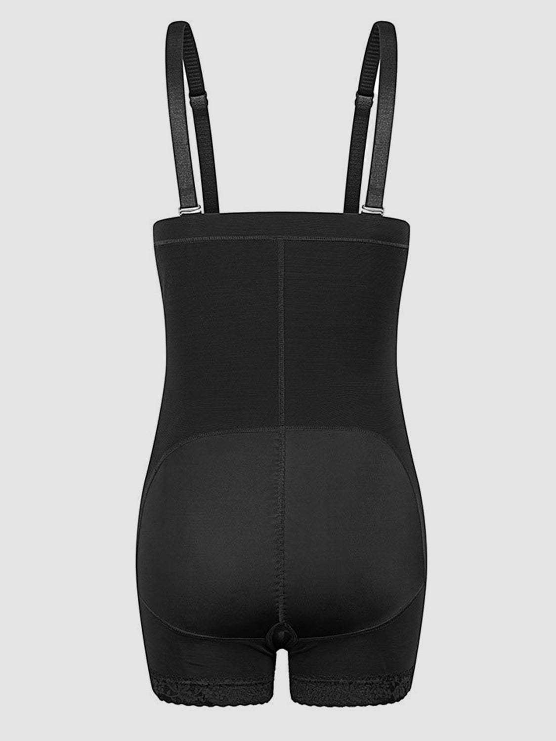 Lace Detail Spaghetti Strap Shaping Romper (2 Colors)
