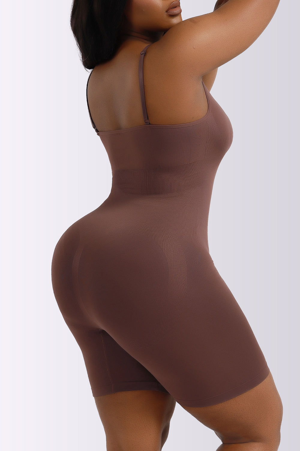 Spaghetti Strap Shaping Shorts Romper (3 Colors)