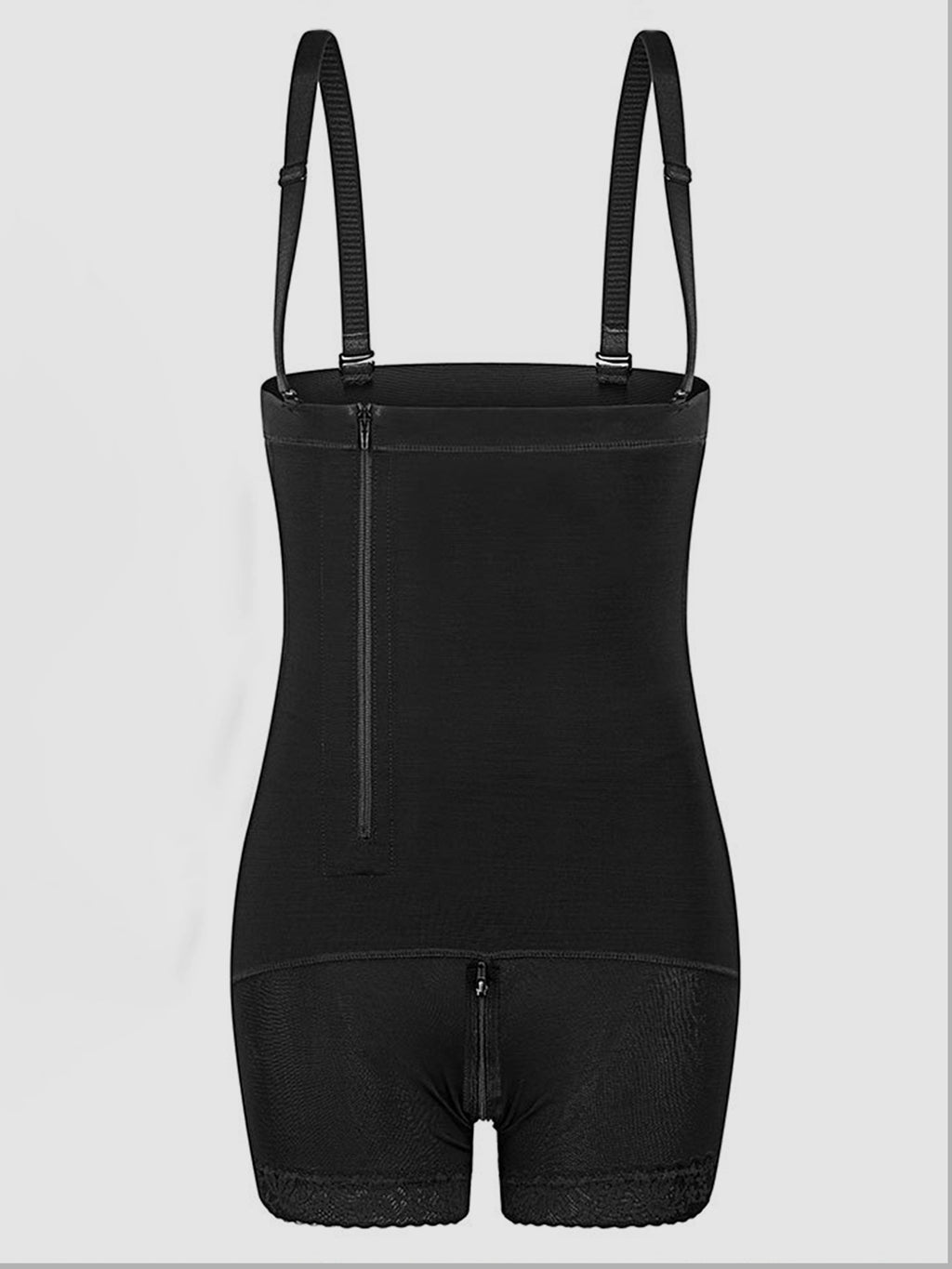 Lace Detail Spaghetti Strap Shaping Romper (2 Colors)