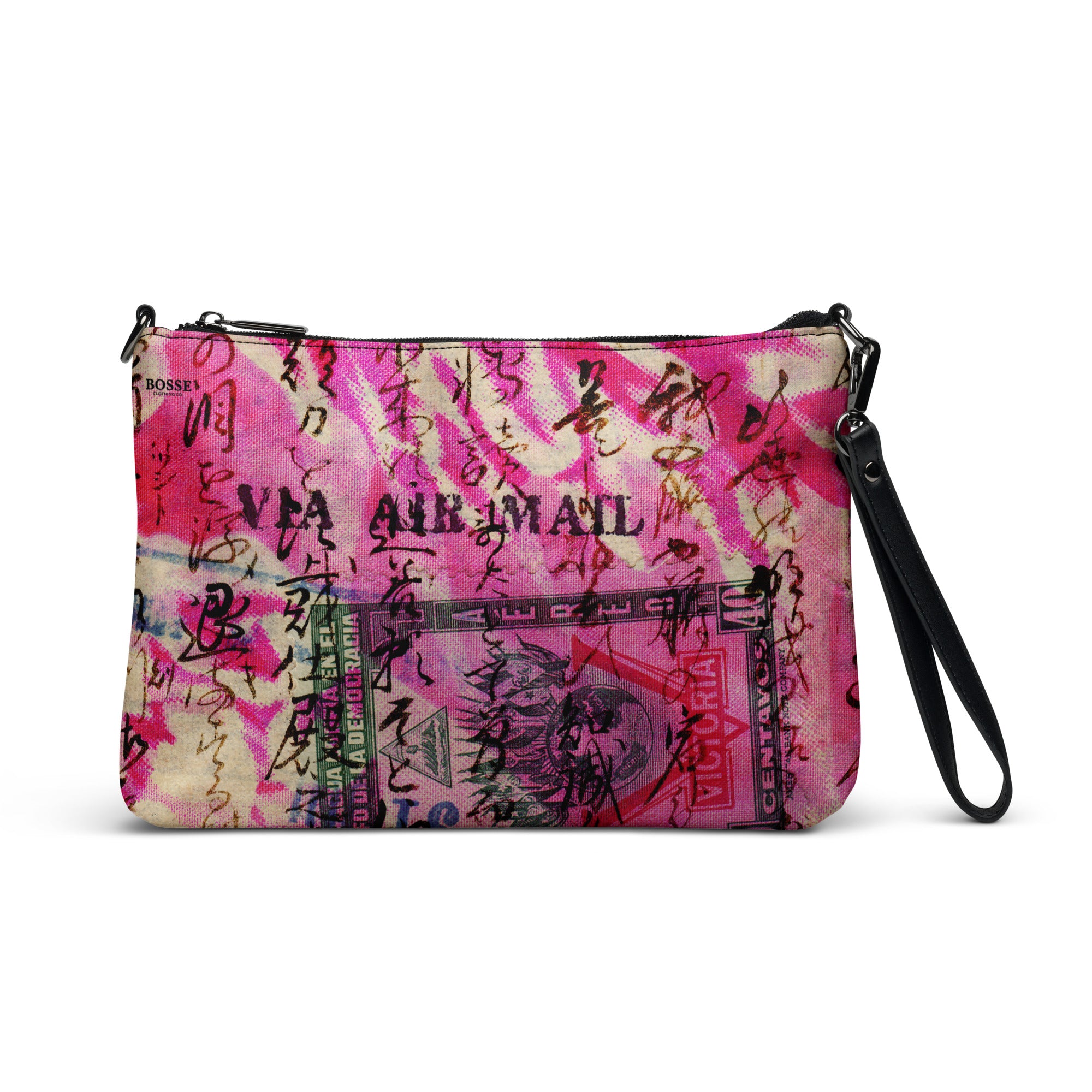 Bosse Pink Tokyo Crossbody Bag
