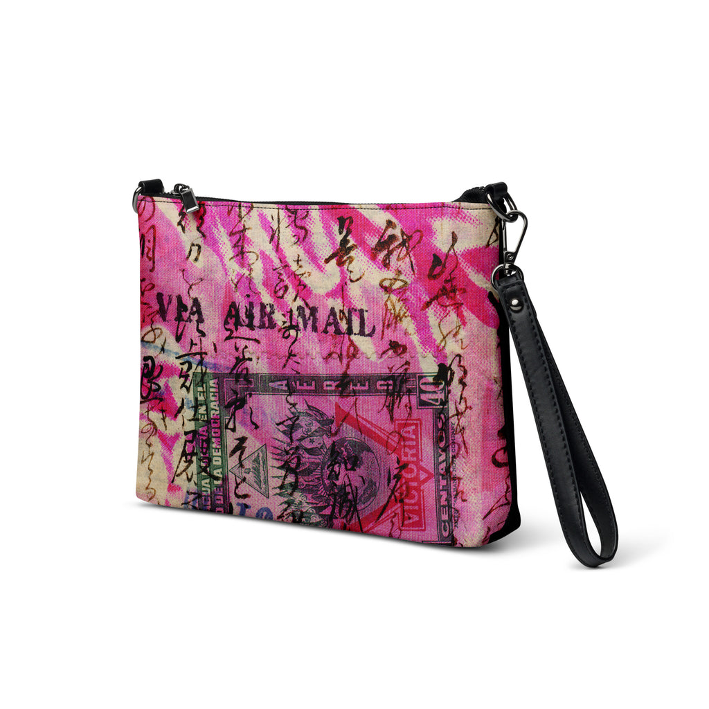 Bosse Pink Tokyo Crossbody Bag