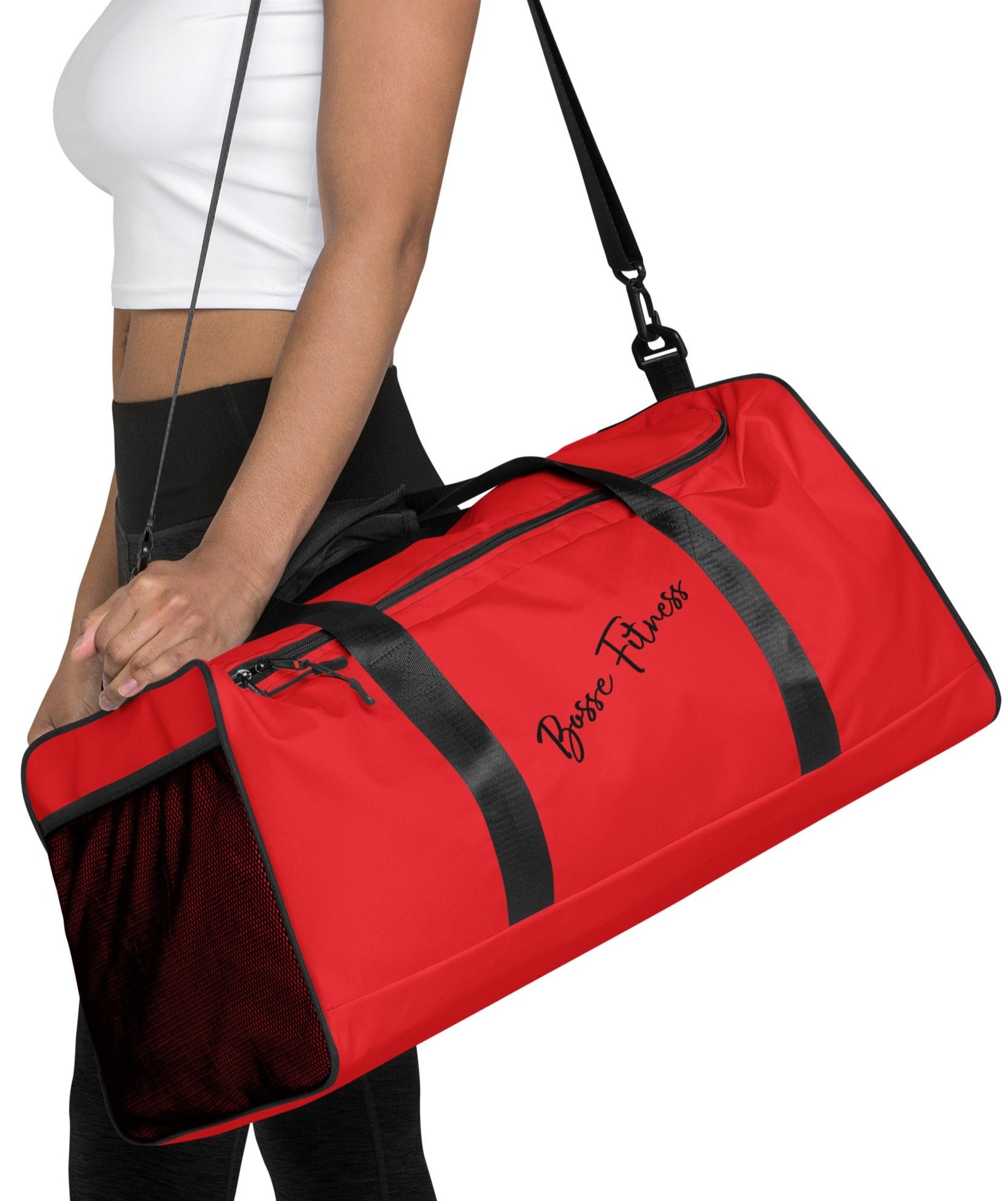 Bosse Fitness Red Duffle Bag
