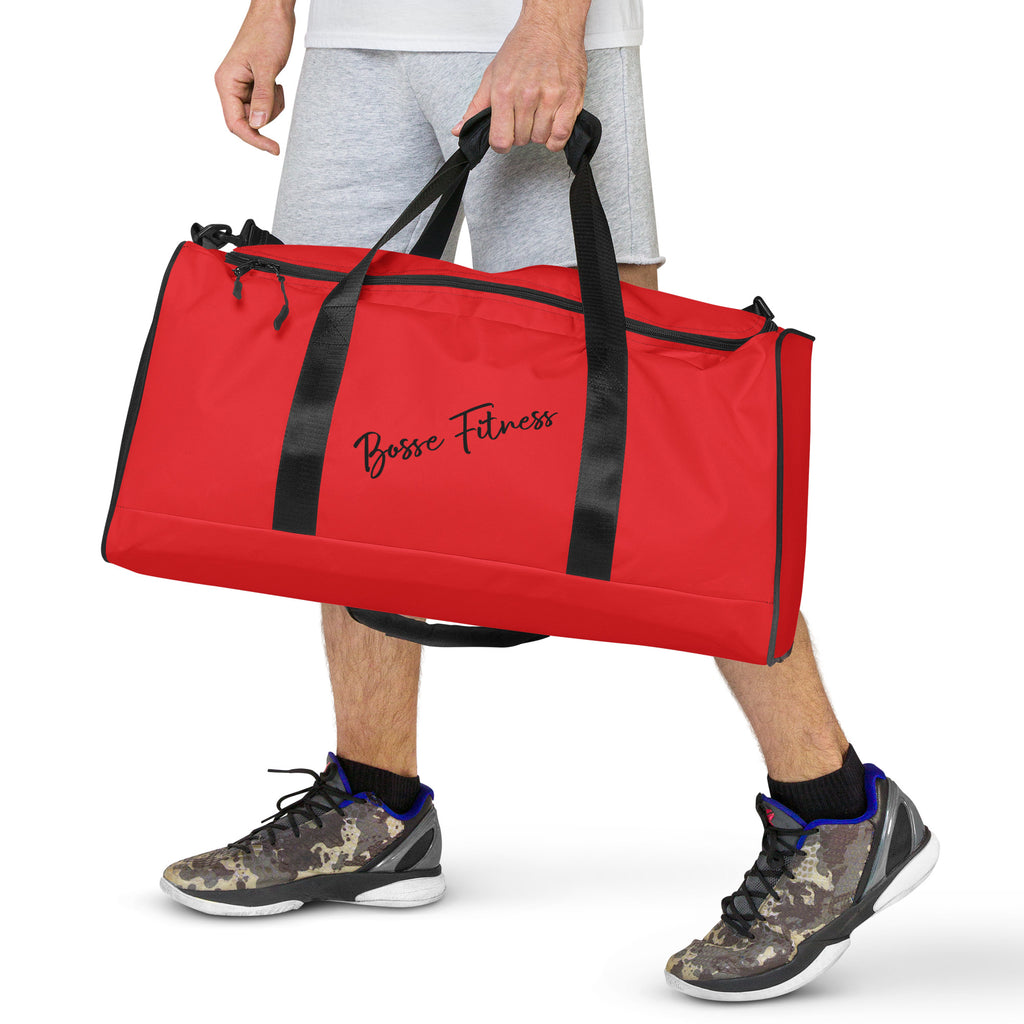 Bosse Fitness Red Duffle Bag