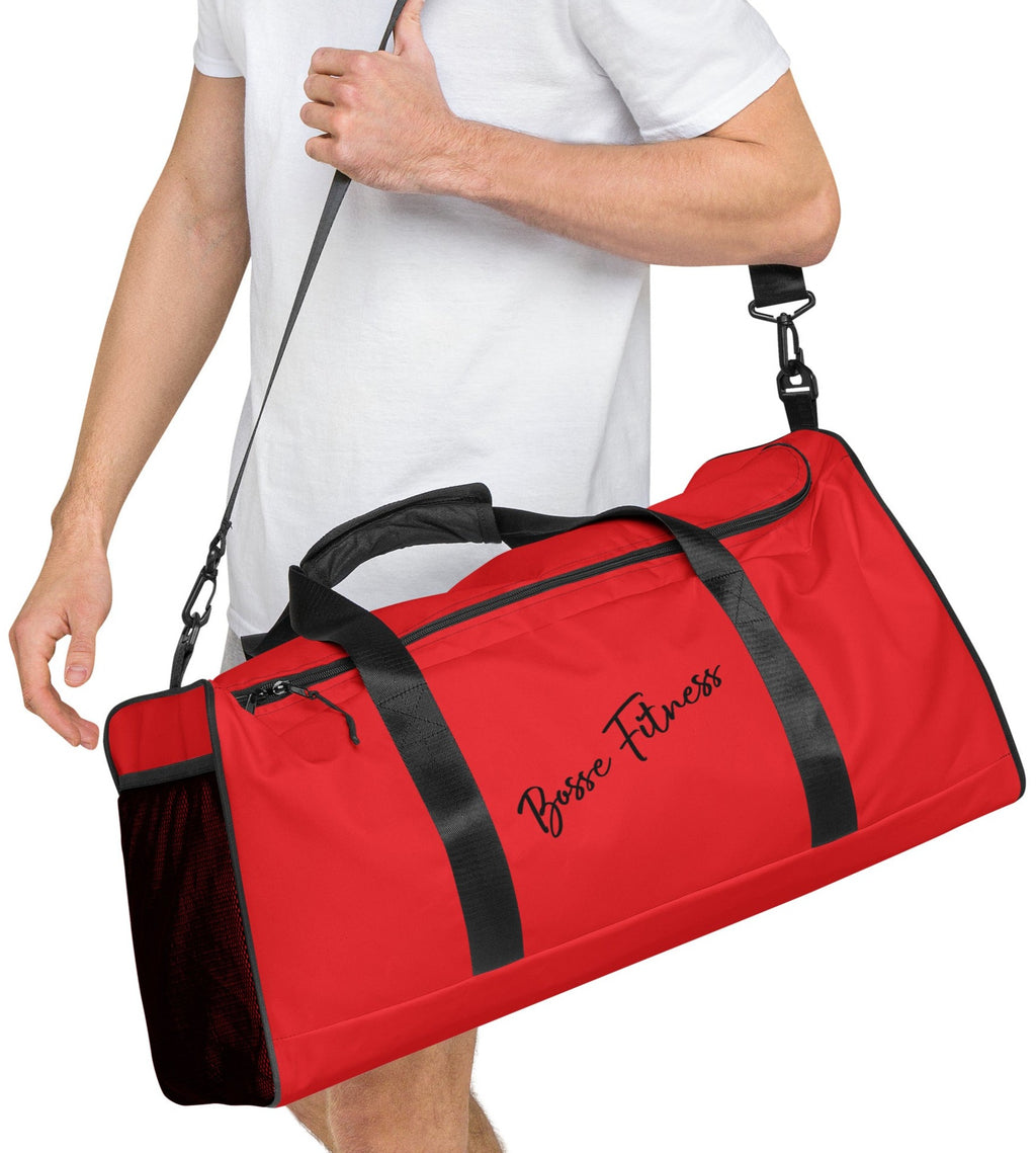 Bosse Fitness Red Duffle Bag