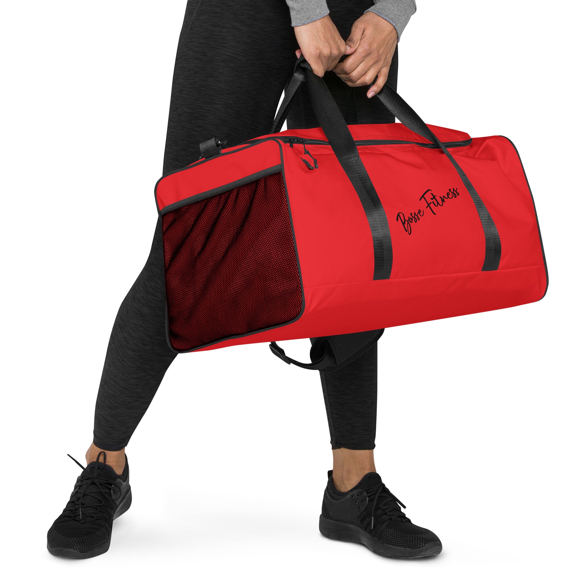Bosse Fitness Red Duffle Bag