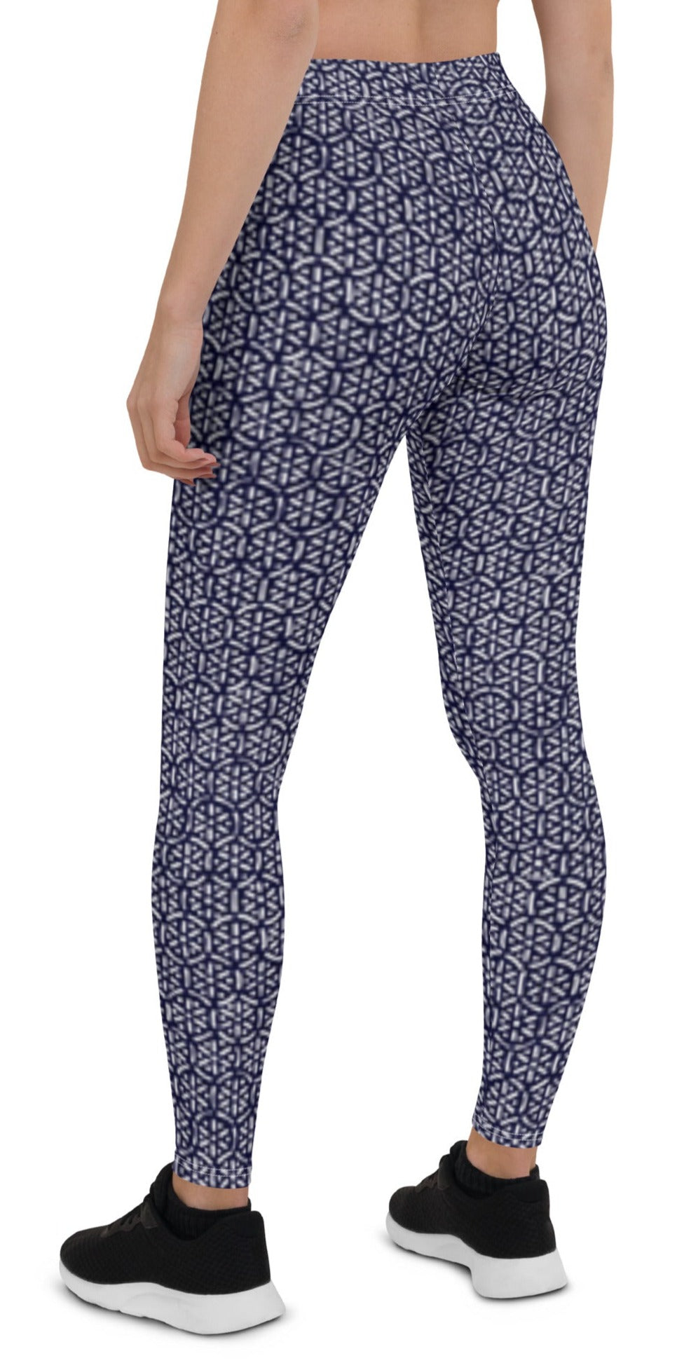 Bosse Blue Luxe Premium Leggings
