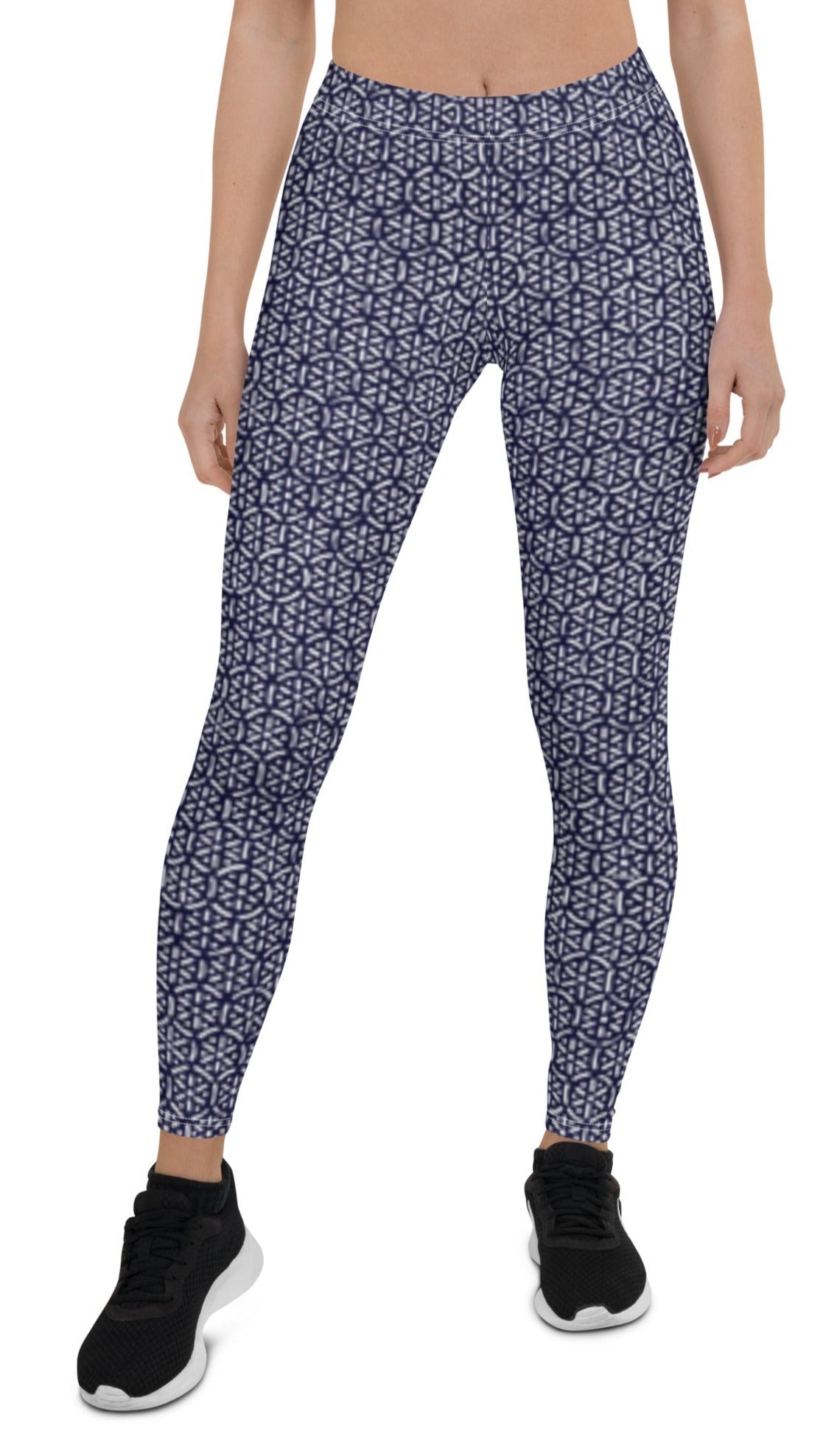 Bosse Blue Luxe Premium Leggings
