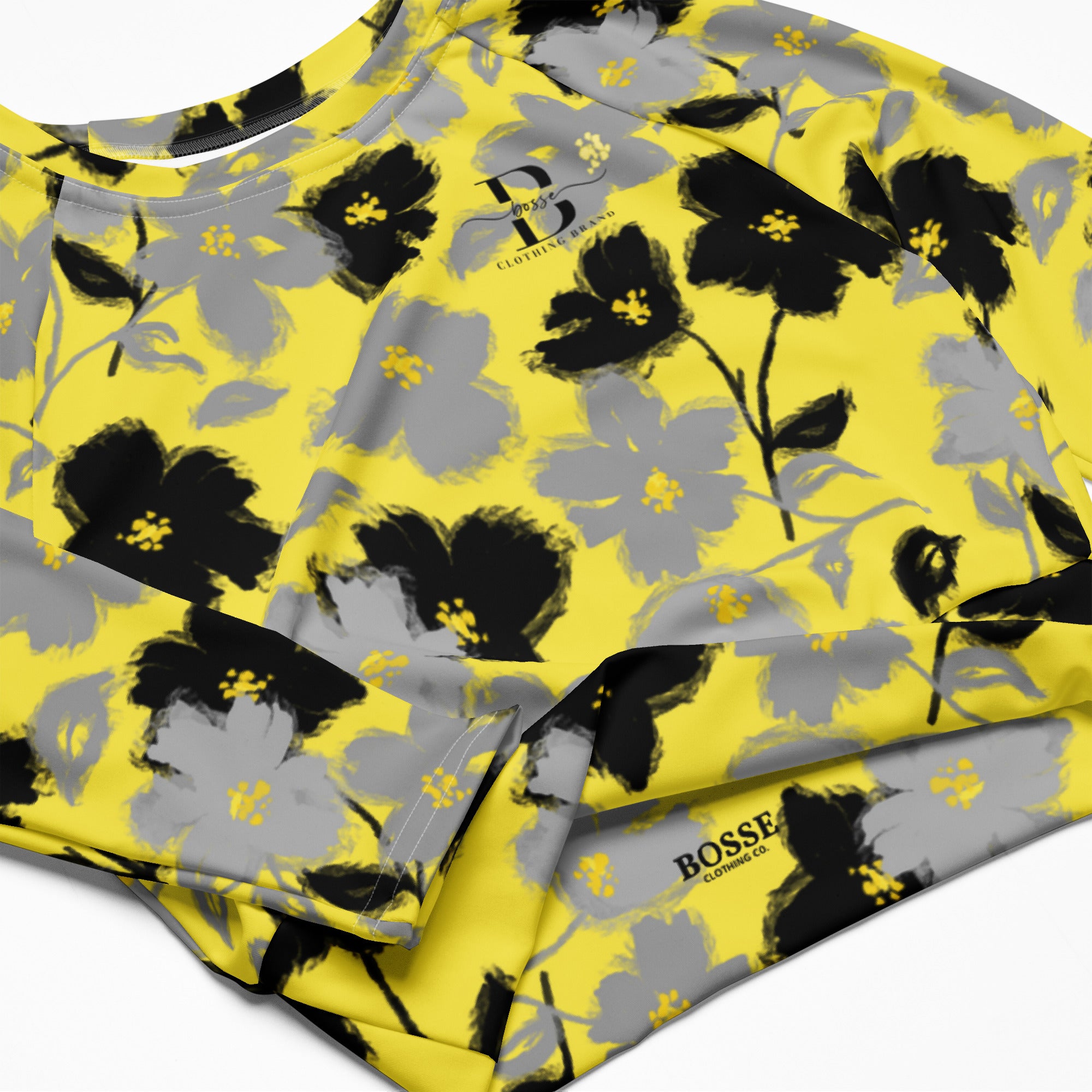 Bosse Flora Long-sleeve Crop Top