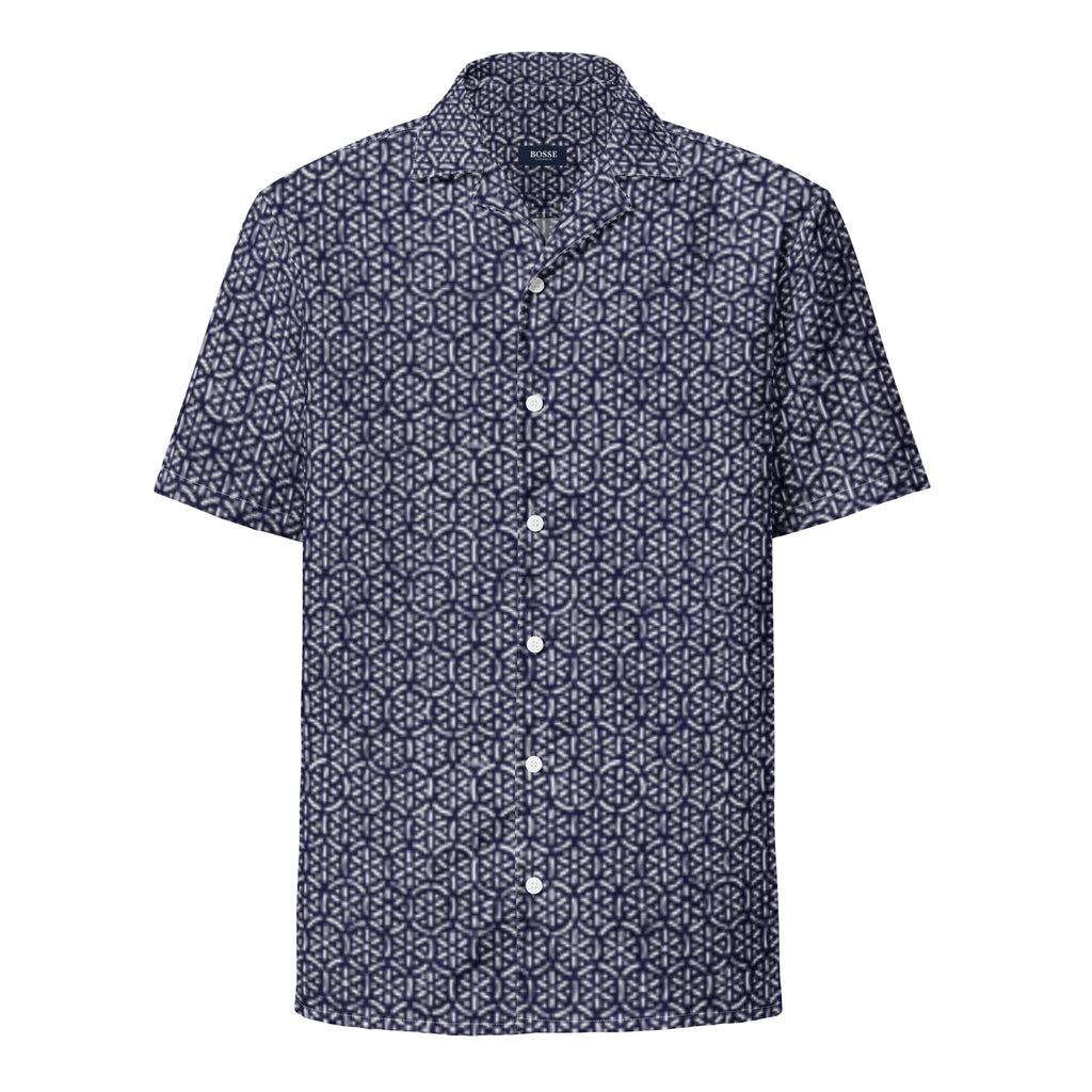 Bosse Blue Luxe Button Up Shirt