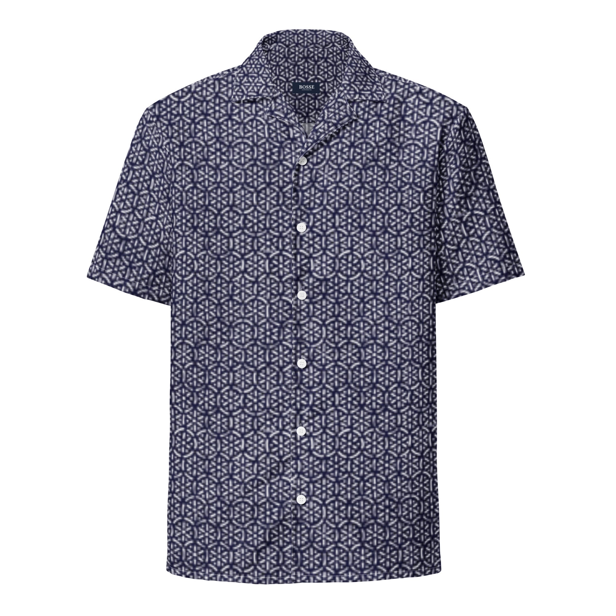 Bosse Blue Luxe Button Up Shirt