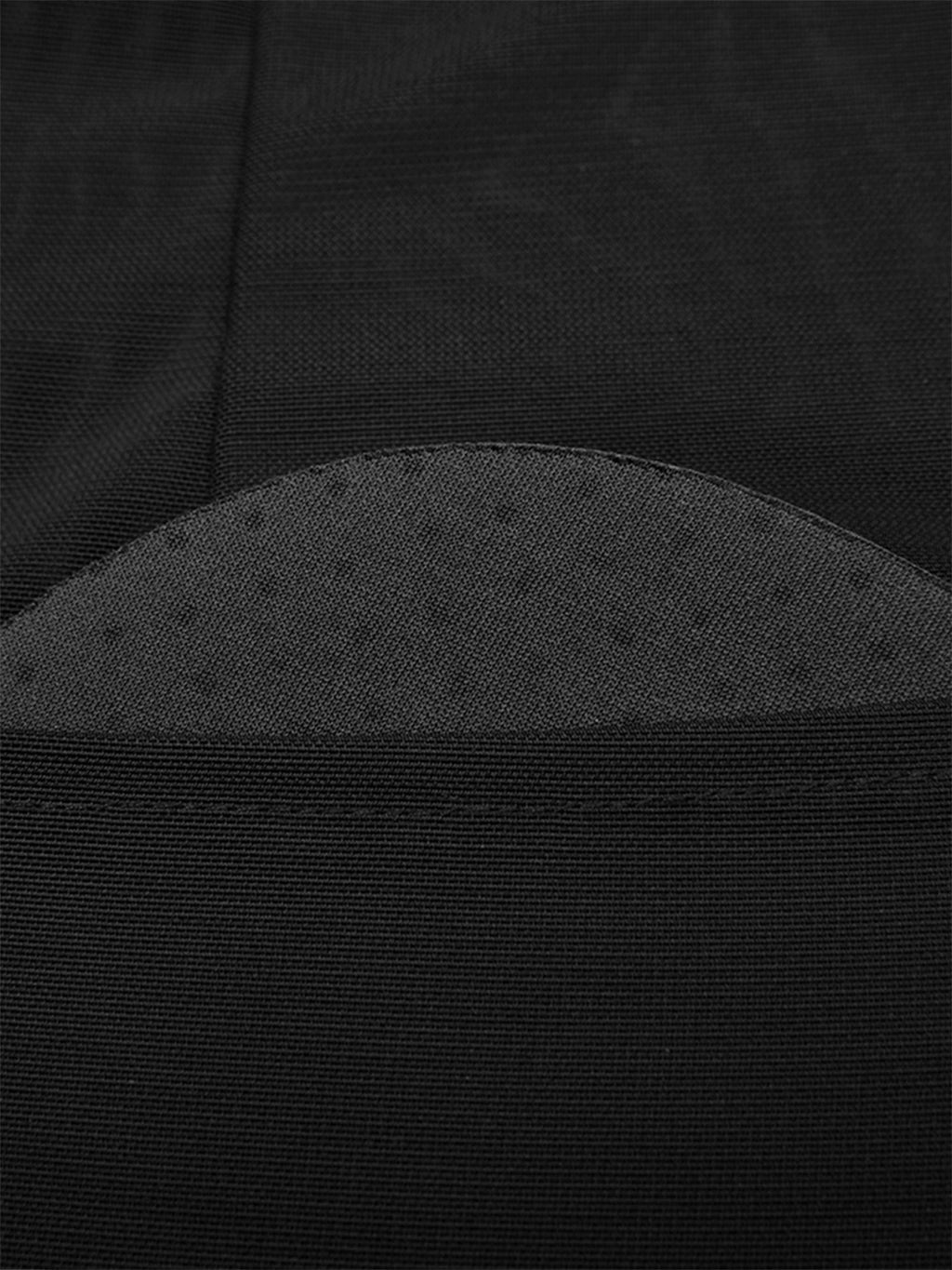 Hook-and-Eye Black Under-Bust Shaping Bodysuit