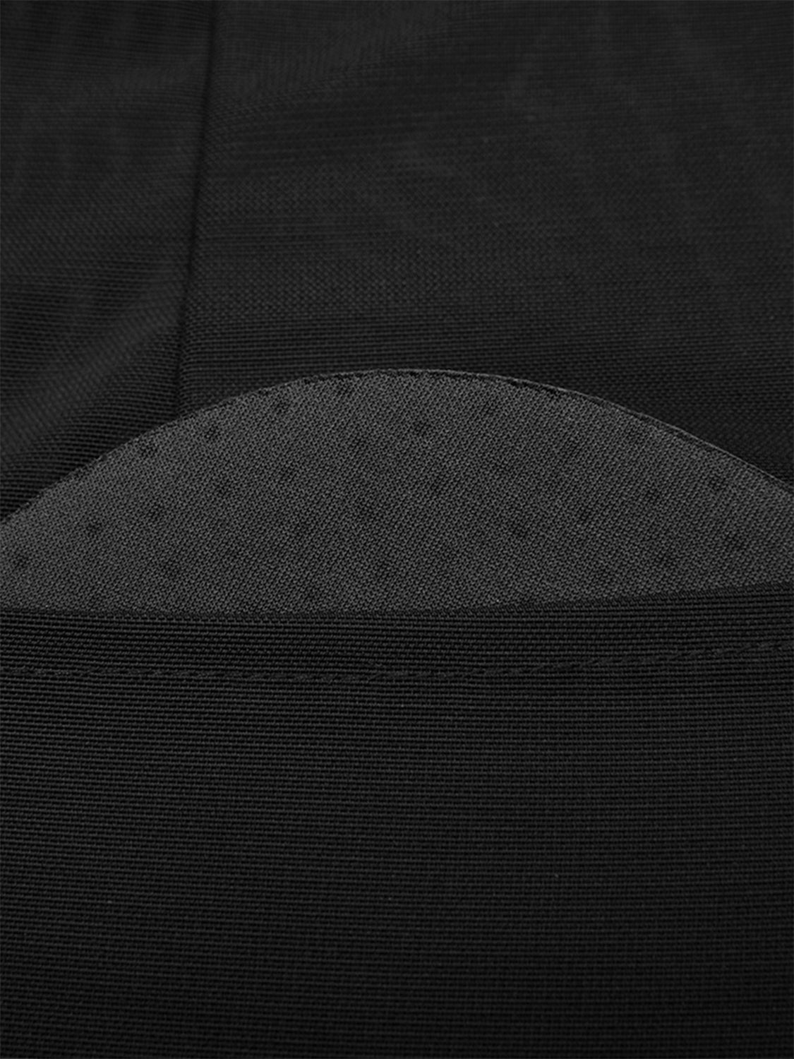 Hook-and-Eye Black Under-Bust Shaping Bodysuit