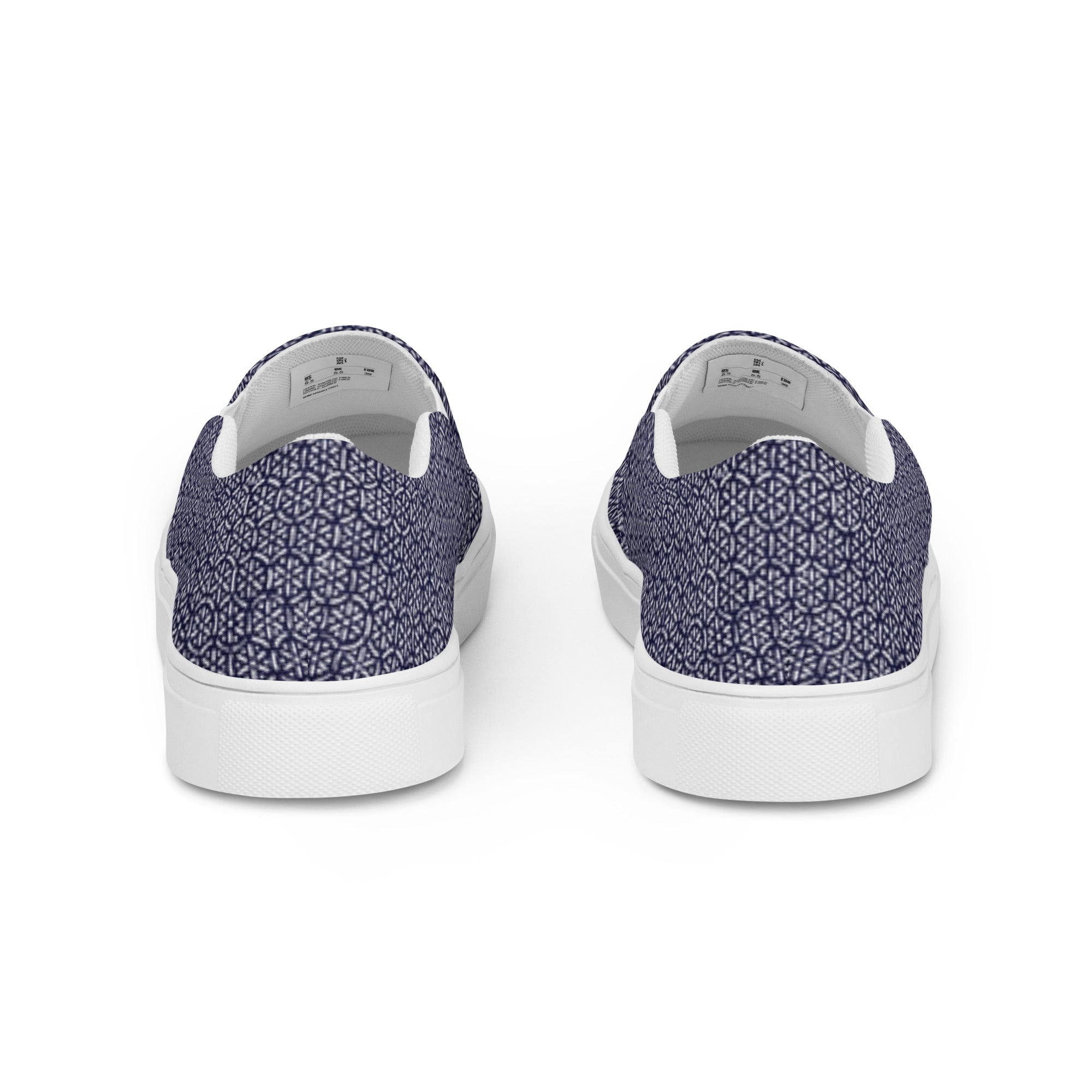 Bosse Blue Luxe Women’s Slip-on Canvas Shoes