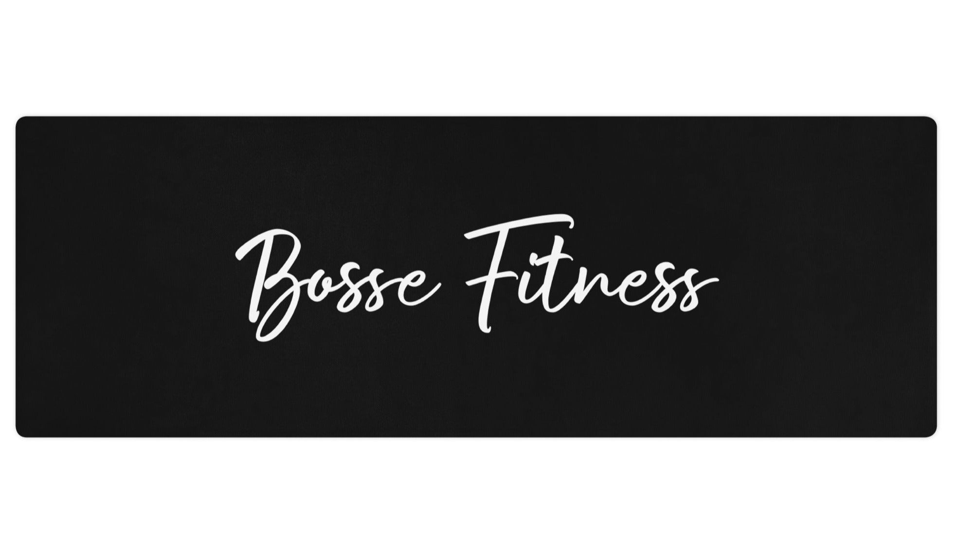 Bosse Fitness Black Yoga Mat